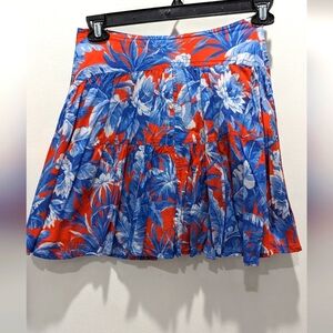 J. Crew floral mini shirt